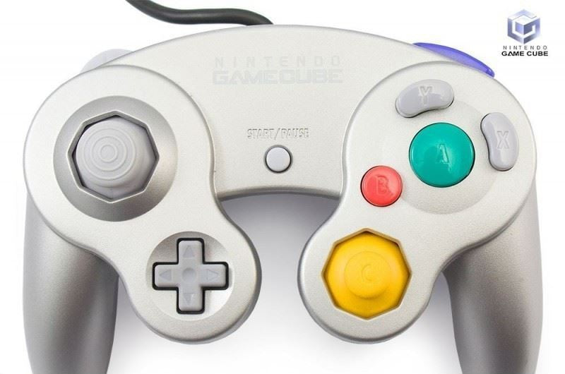 Original Nintendo Controller / Pad silber DOL-003