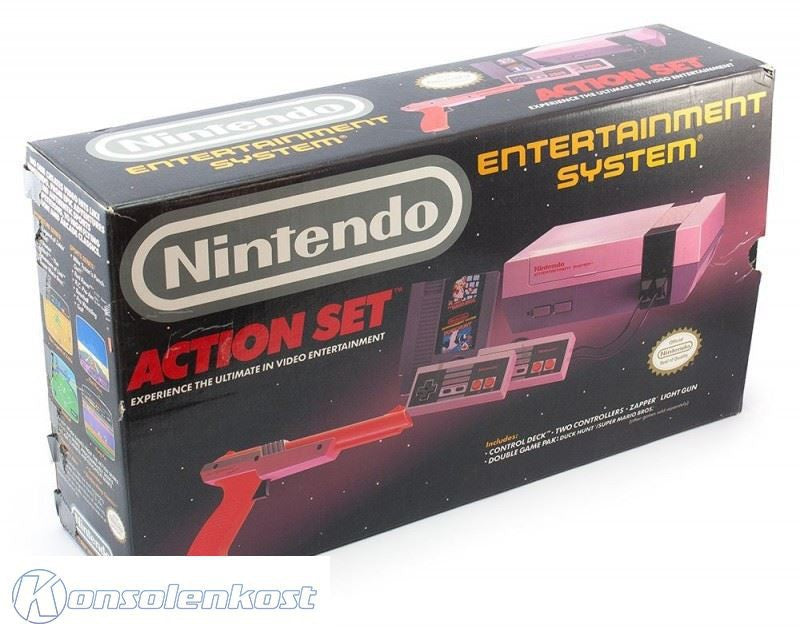 Konsole Action Set + Spiel + 2 Original Controller
