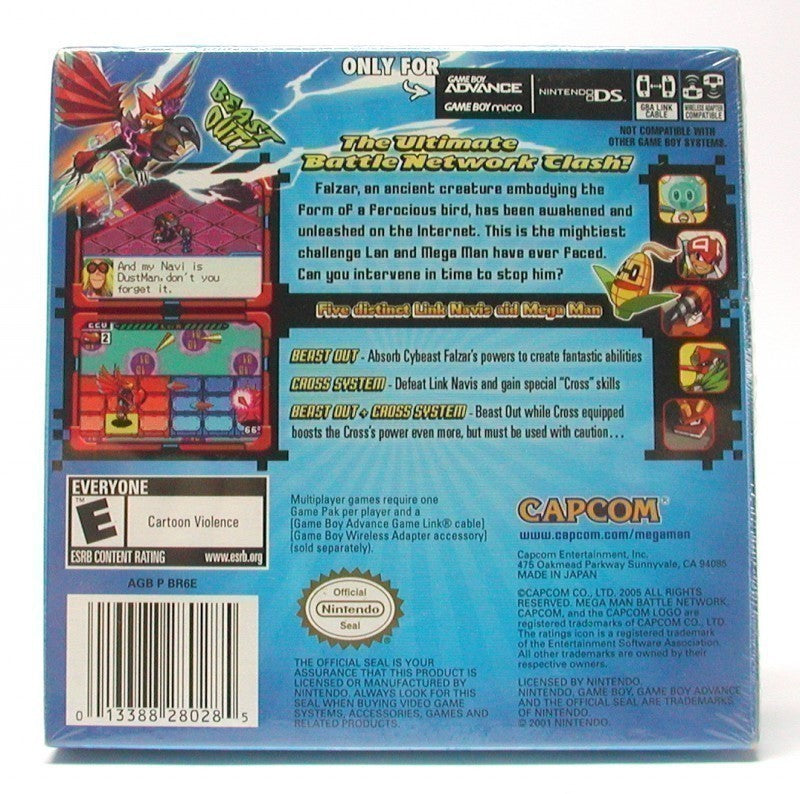 Megaman Battle Network 6 Cybeast Falzar