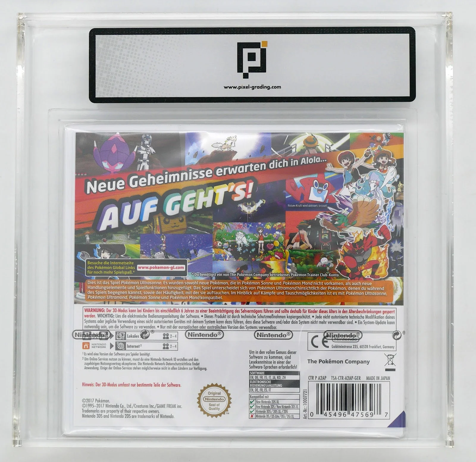 Pokémon: Ultrasonne (DE) · Sammlerstück