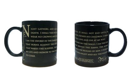 Game of Thrones Tasse: Oath of the Night Watch
