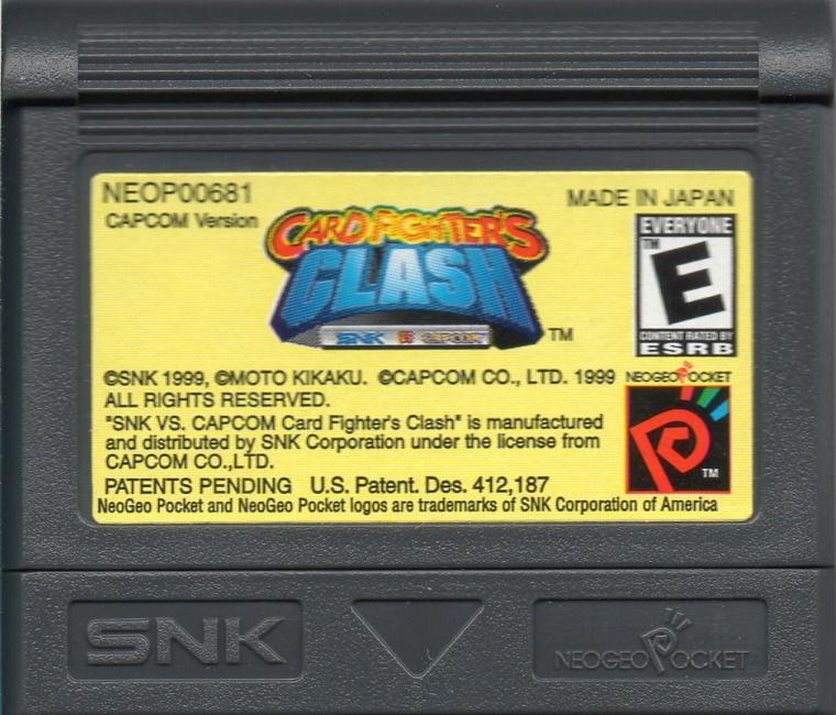 SNK vs. Capcom: Cardfighters Clash Capcom Version (US) — Capcom Version