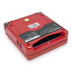 Konsole GBA SP rot IPS Mod + Netzteil