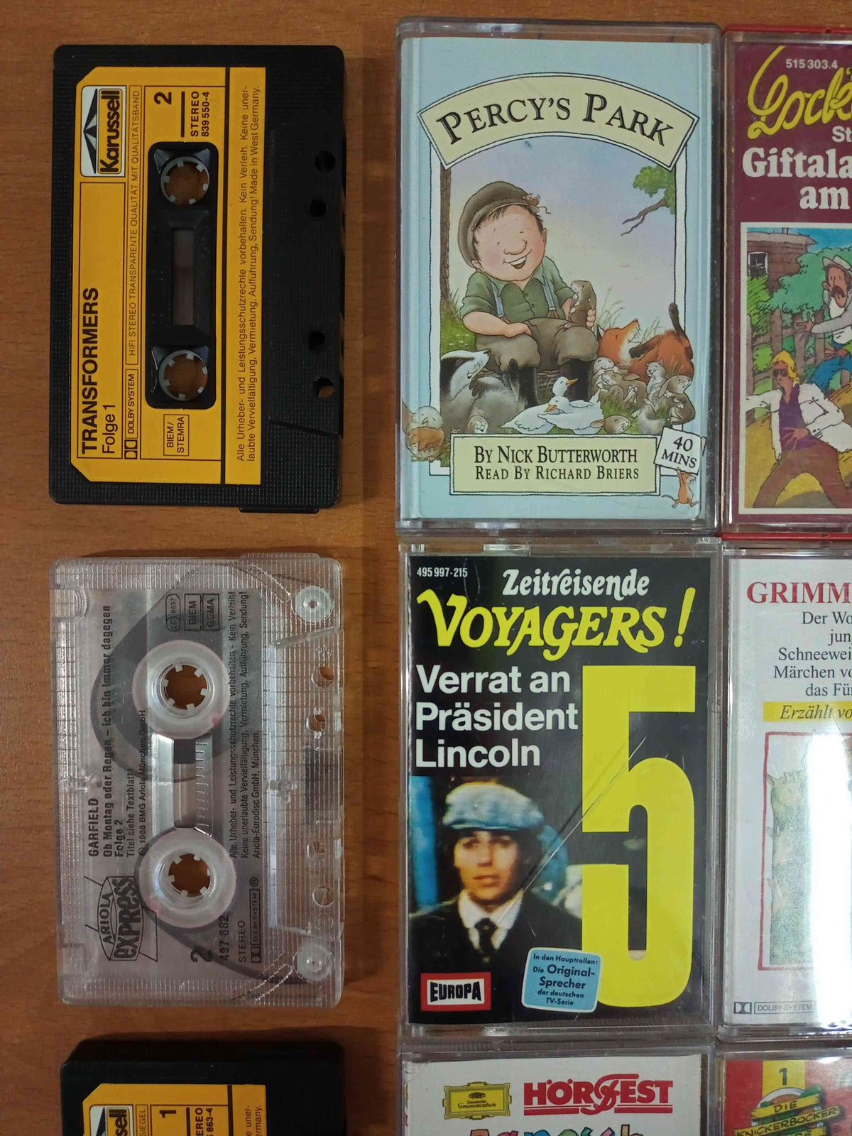 MC Kassetten-Set S51: Emil und die Detektive, Janosch, Grimms Märchen, Rudolph Kinder