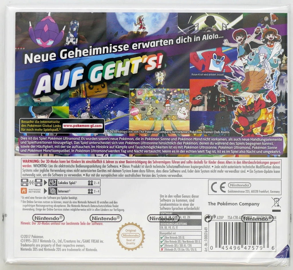 Pokémon Ultramond (DE) · Sammlerstück