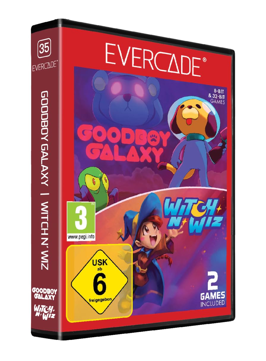 Goodboy Galaxy & Witch n Wiz Cartridge
