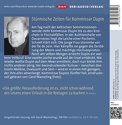 Bretonische Flut. Kommissar Dupins fünfter Fall: Ungekürzte Lesung mit Gerd Wameling
