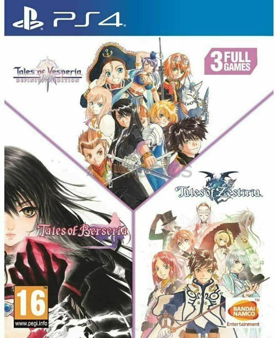 Tales of Vesperia + Tales of Berseria + Tales of Zestiria (GB)