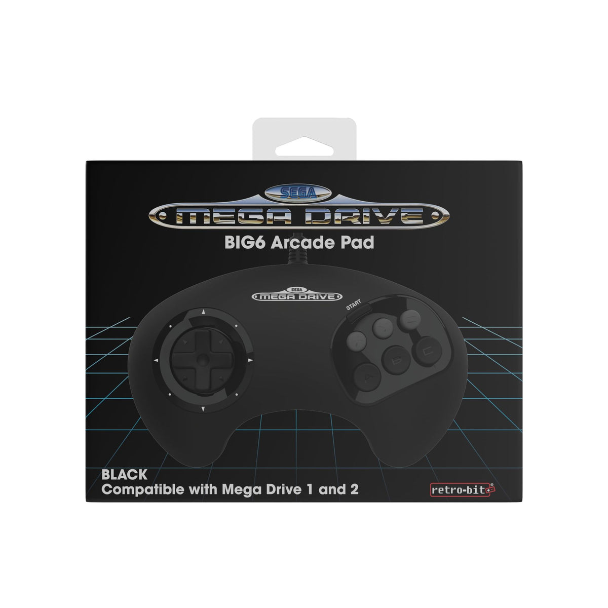 Controller / Pad schwarz [retro-bit]