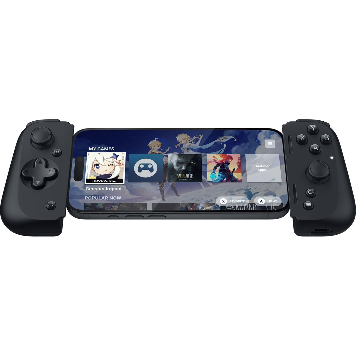 Wireless Controller Kishi V2 USB-C für iPhone und Android schwarz [Razer]
