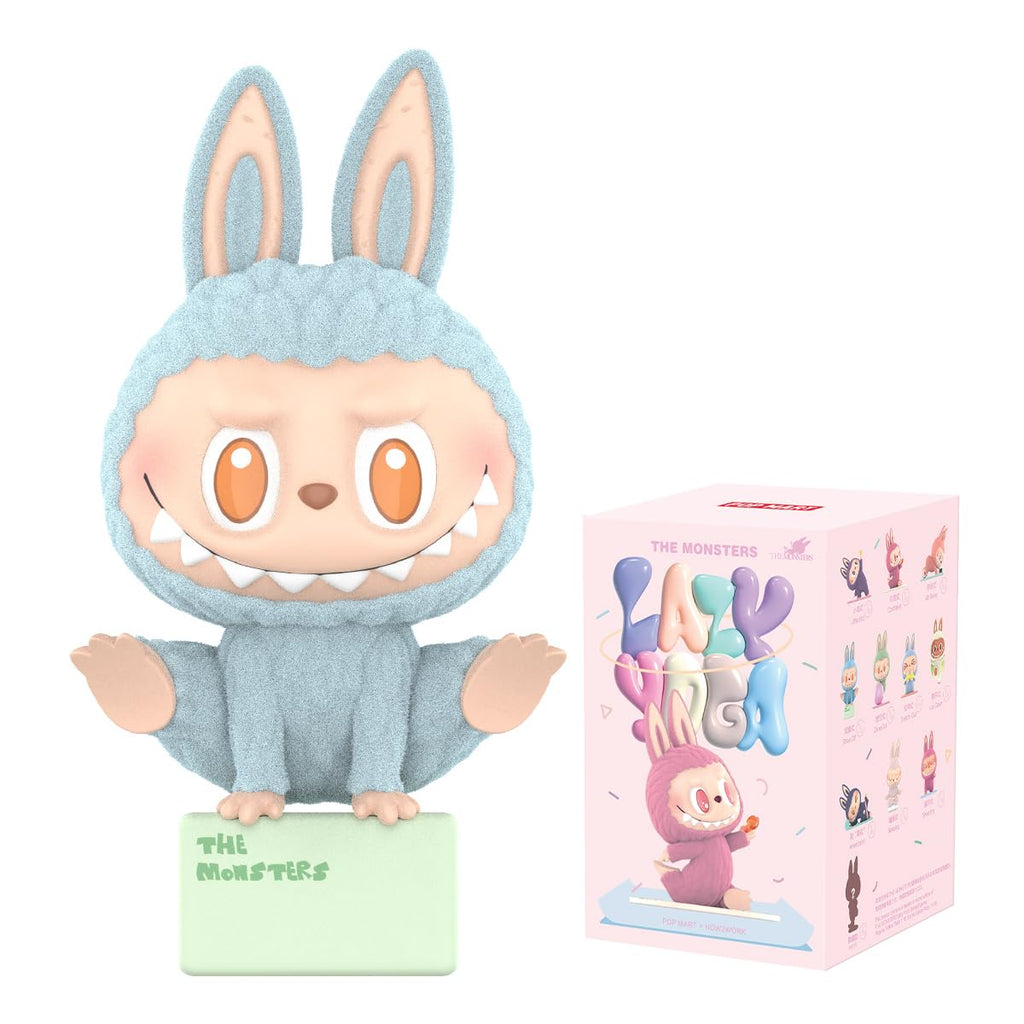 POP MART The Monsters lazy yoga Series Pop Figuren Zufällige Figuren Anime Actionfiguren Sammelfiguren Sammler Kunstspielzeug Spielzeug Figuren Geschenk 1Piece [POP MART]