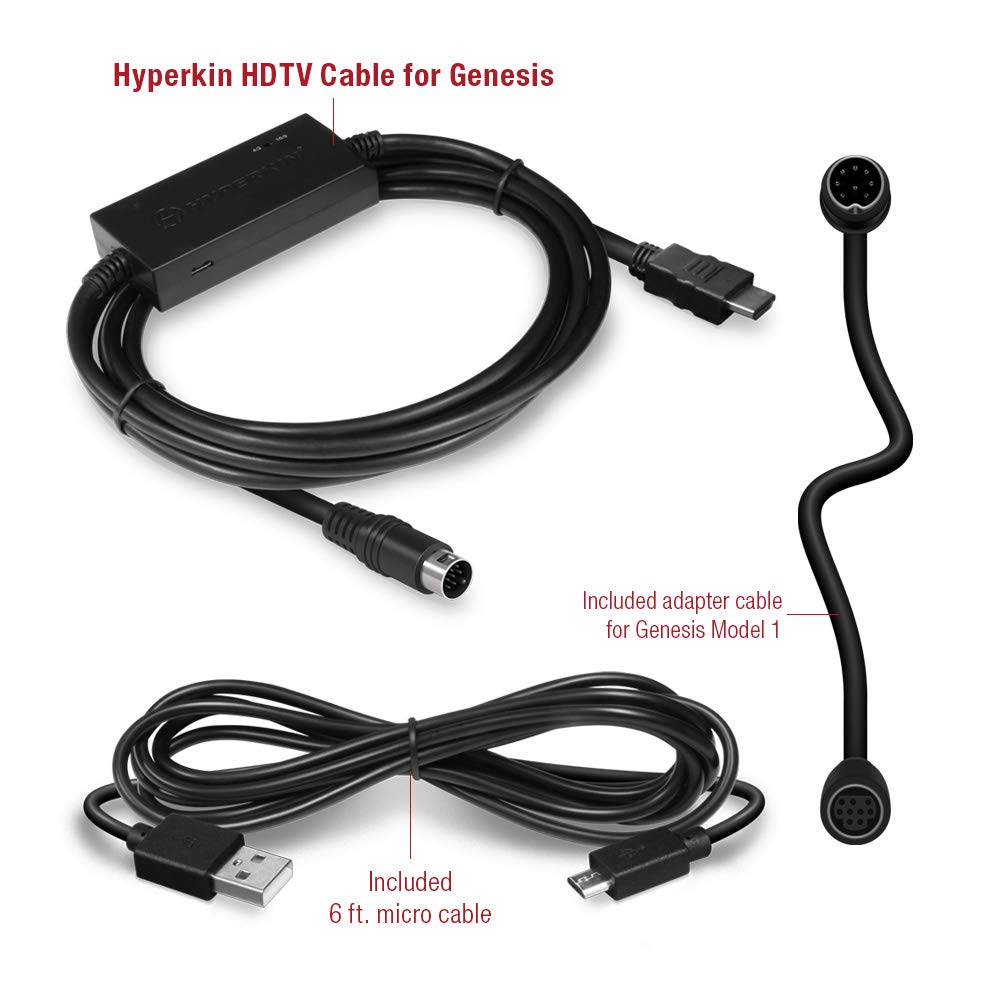 HDMI Kabel / Hdtv Cable for Genesis [Hyperkin]