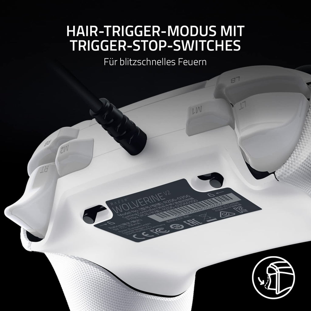 Controller Wolverine V2 Mercury weiß [Razer]