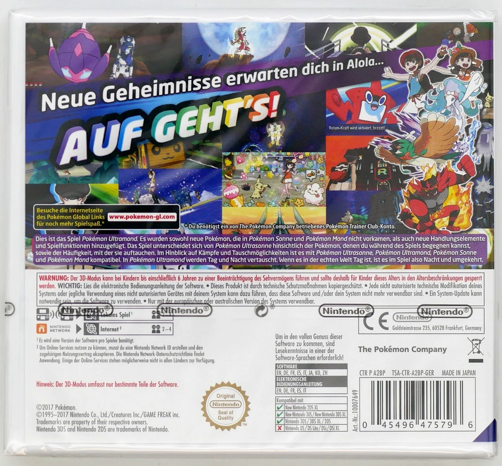 Pokémon: Ultramond (DE) · Sammlerstück