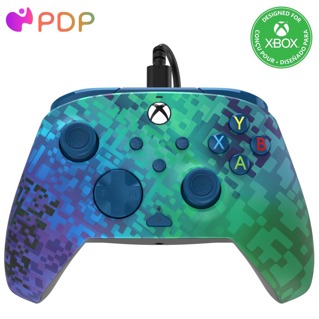 Wired Controller / Pad Rematch Glitch Green [PDP]
