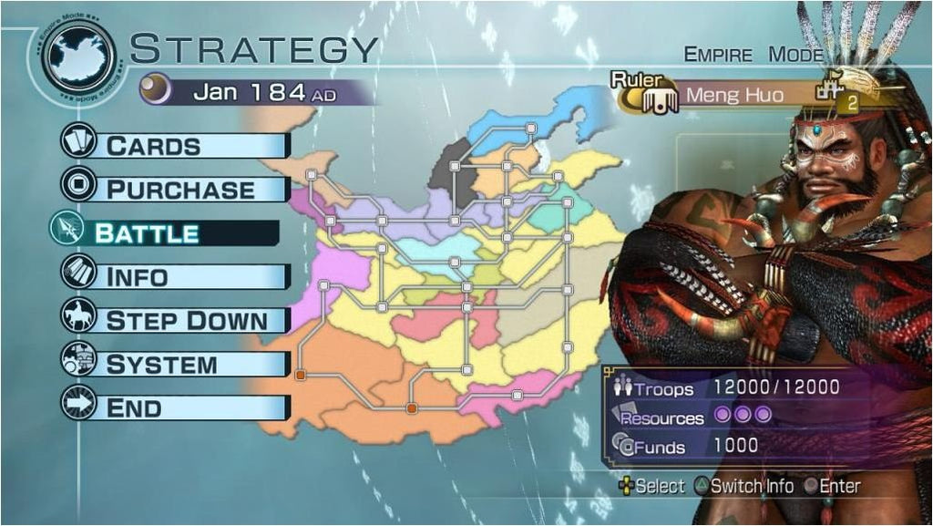 Dynasty Warriors 6: Empires (GB)