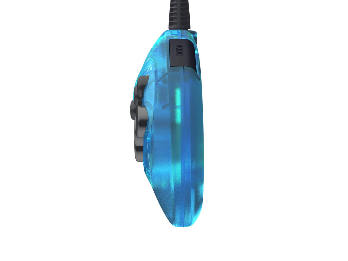 Controller / Pad 6 Button USB Arcade Clear Blue Mega Drive Design [Retro-Bit]