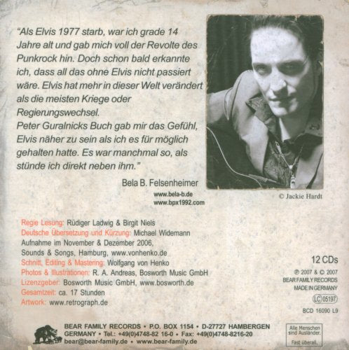 Bela B. Felsenheimer liest: Last Train To Memphis: Die Elvis Presley Biographie