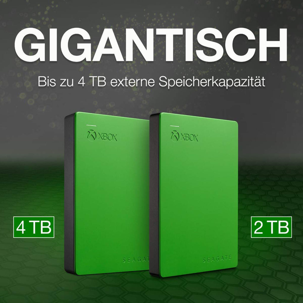 4TB Speichererweiterung Festplatte 2.5 Zoll USB 3.0 Game Drive grün [Seagate]