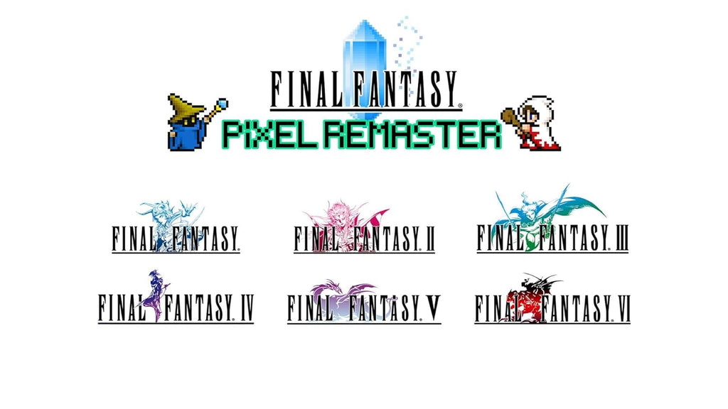 Final Fantasy I-VI Pixel Collection (JP) — Remastered