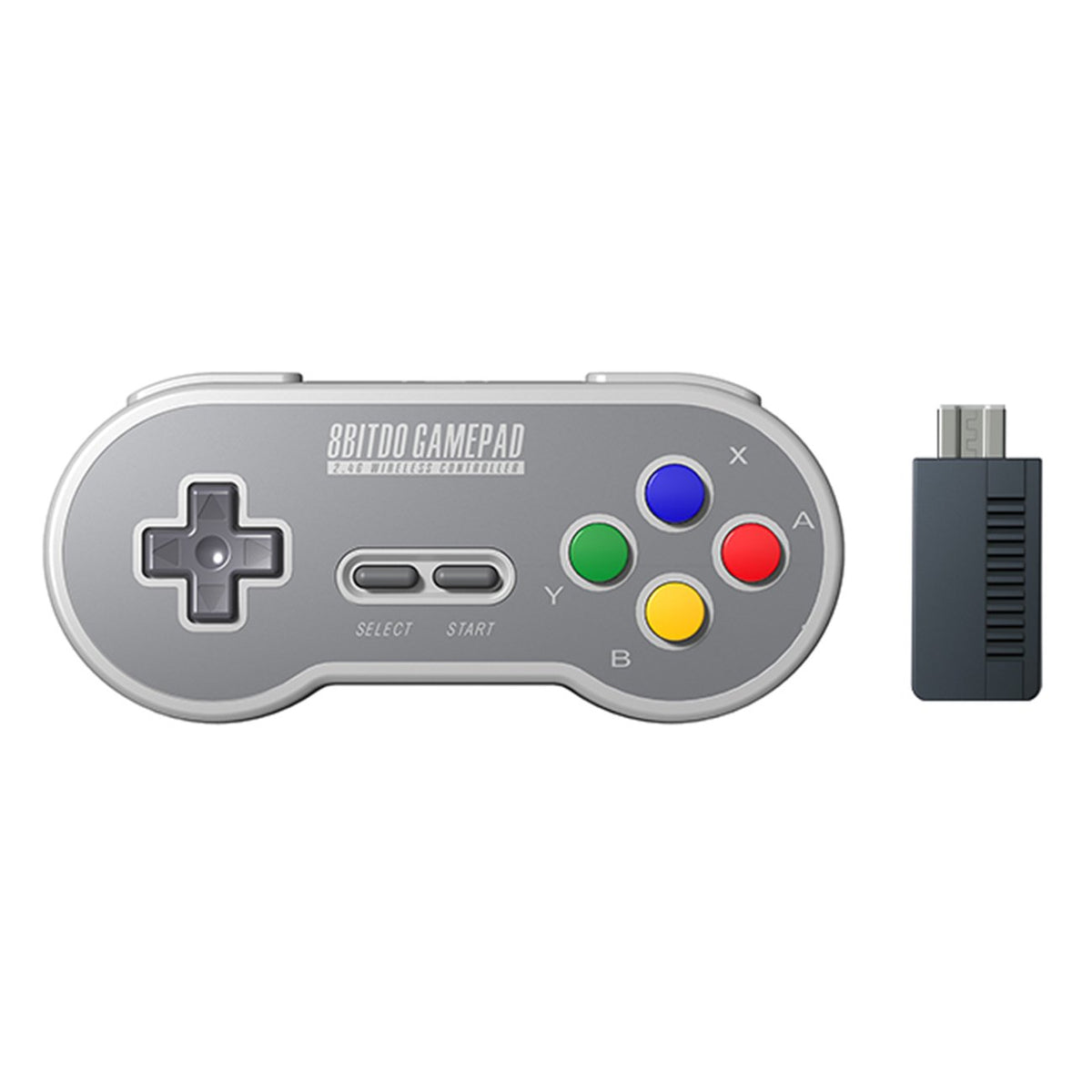Controller / Pad SF30 2.4G Wireless für Mini Konsole grau [8bitdo]