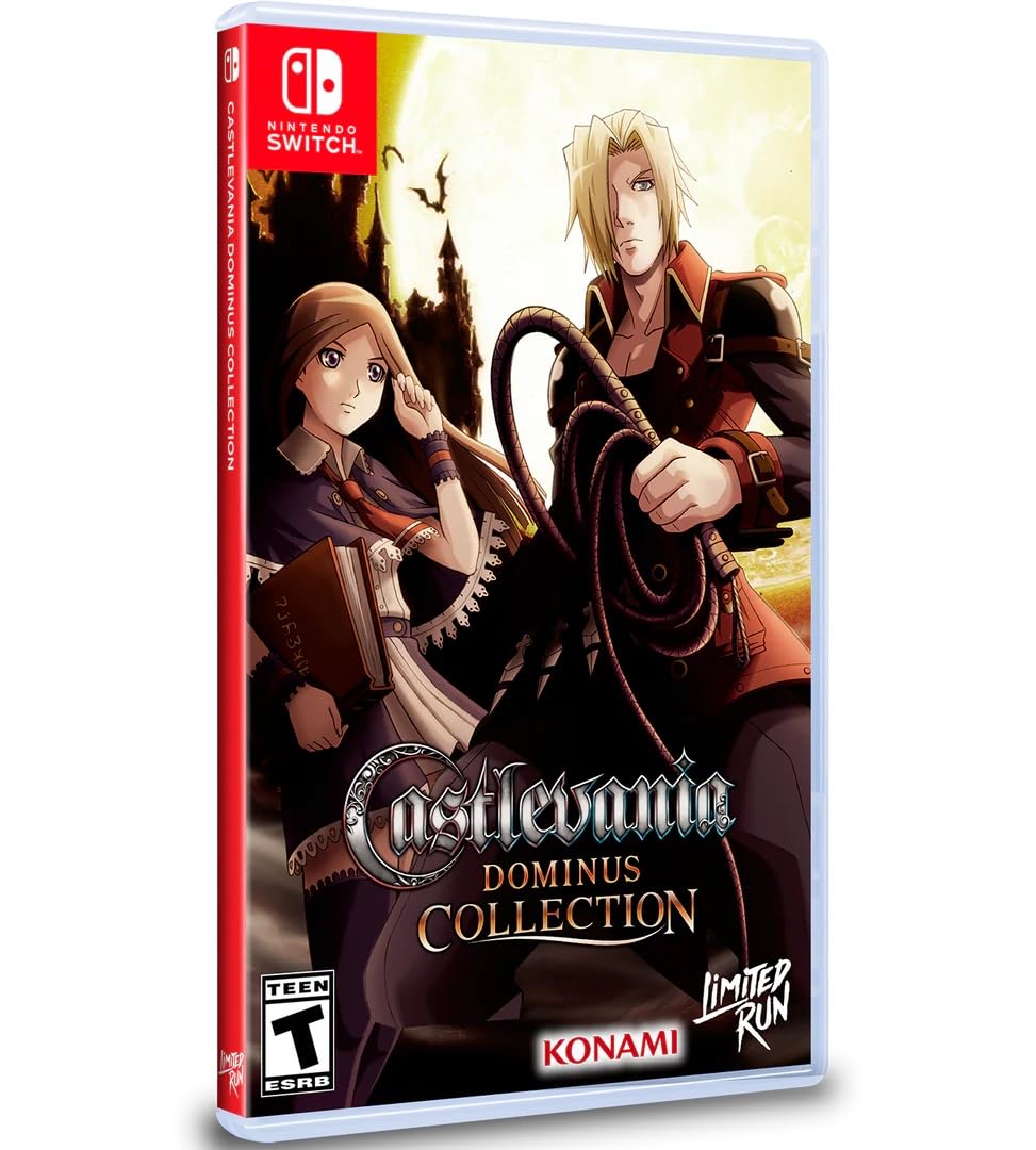Castlevania: Dominus Collection - Portrait of Ruin Cover (US) — Limited Run