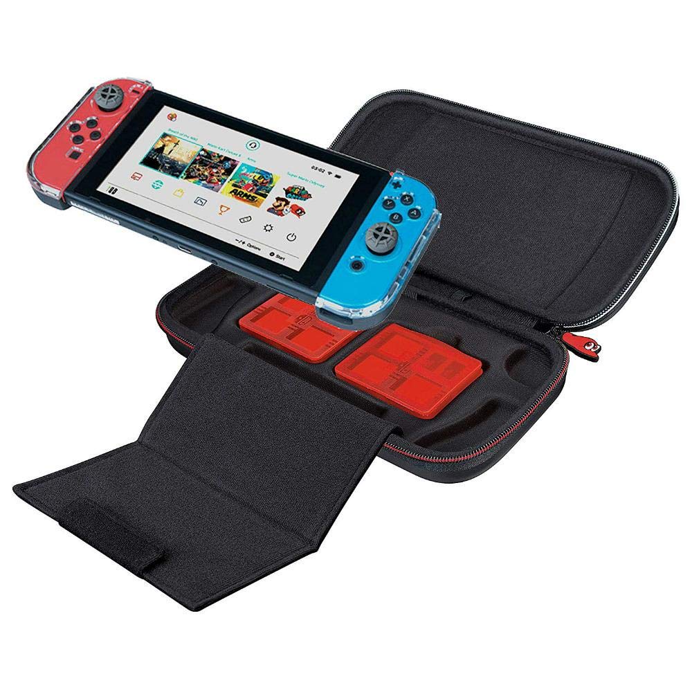 Offiziell lizensierte SM Odyssee Hard Shell Travel Case / Tasche / Carrying Case Super Mario Odyssey weiß