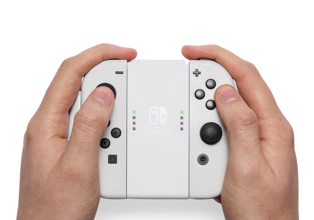PowerA Joy-Con Comfort Grip for Nintendo Switch - white [PowerA]