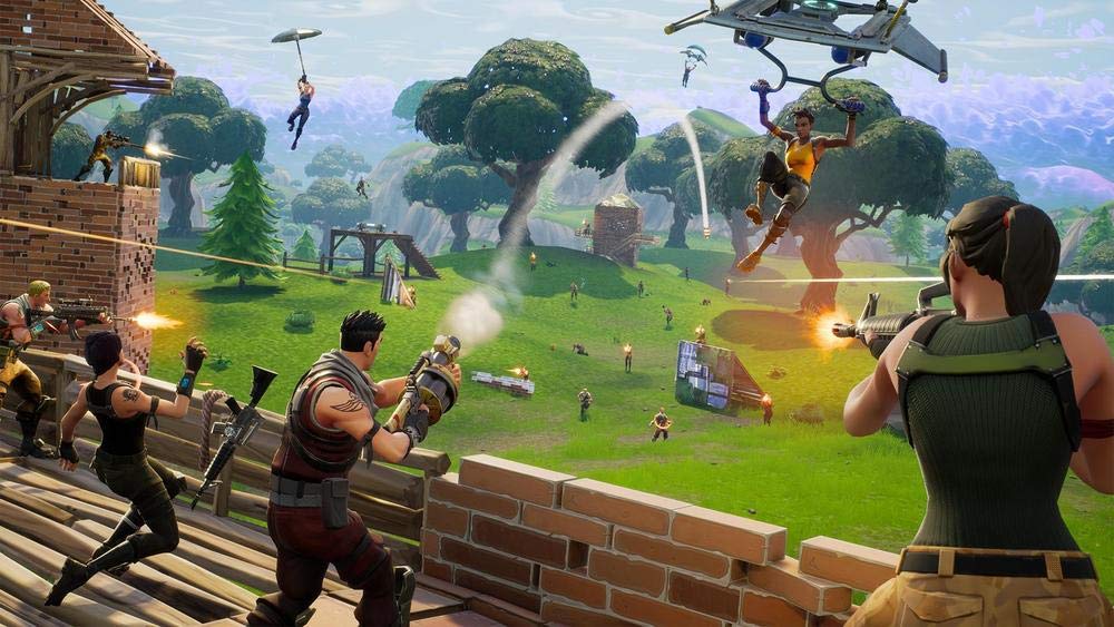 Konsole Slim 1TB weiß Fortnite Bundle