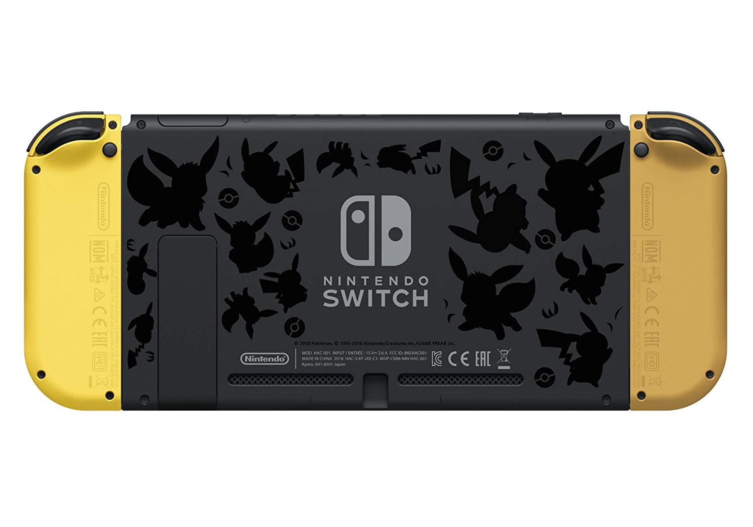 Konsole Pokémon: Let’s Go, Pikachu! Edition Bundle + Dock + HDMI + Netzteil + Pokeball