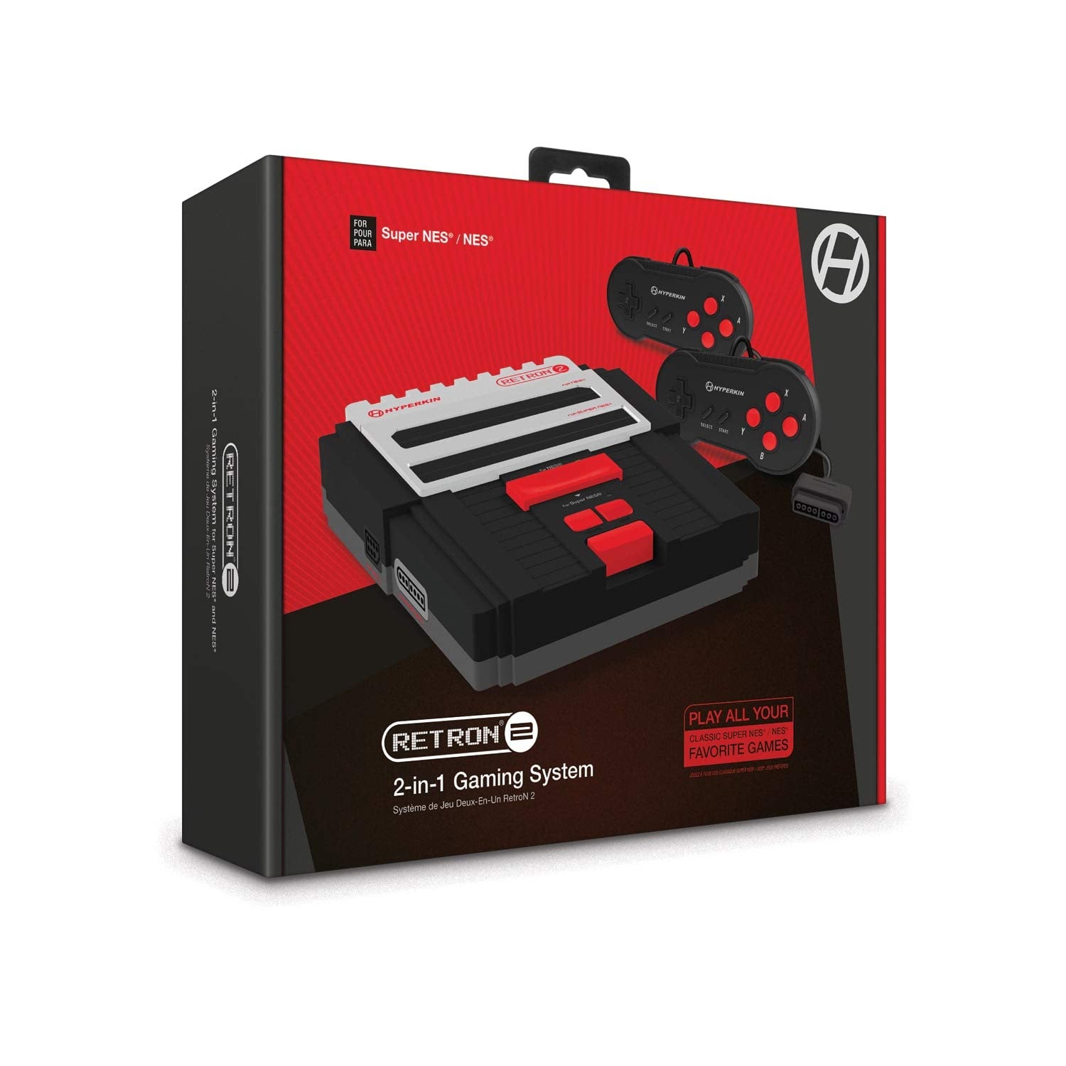 RetroN 2 Konsole schwarz-grau [Hyperkin]
