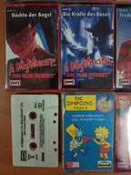 MC - Kassetten-Set S61: Freddy Krüger, Simpsons