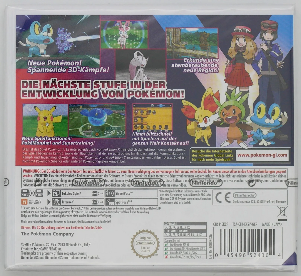 Pokémon Y Pixel Grading SEALED 85+ 40038853 (DE) · Sammlerstück