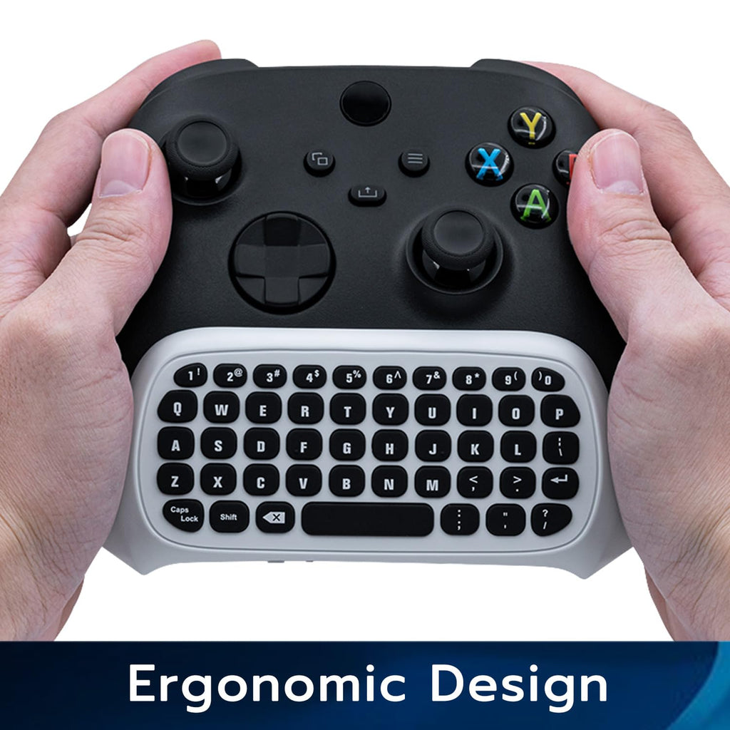 Keyboard / Tastatur Chatpad für Original Controller weiß [Mcbazel]