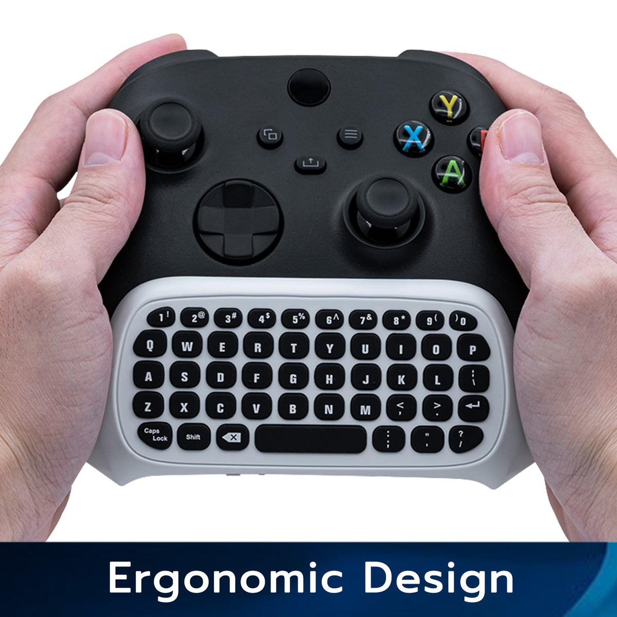 Keyboard / Tastatur Chatpad für Original Controller weiß [Mcbazel]
