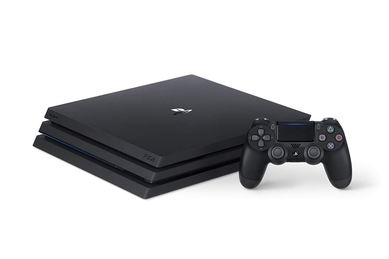 Konsole Pro 1TB schwarz + FIFA 22 + Original Controller