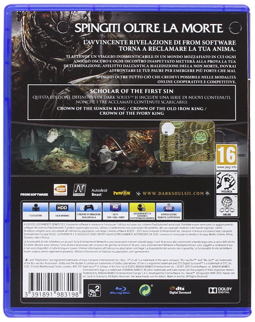 Dark Souls II: Scholar of the First Sin (IT)