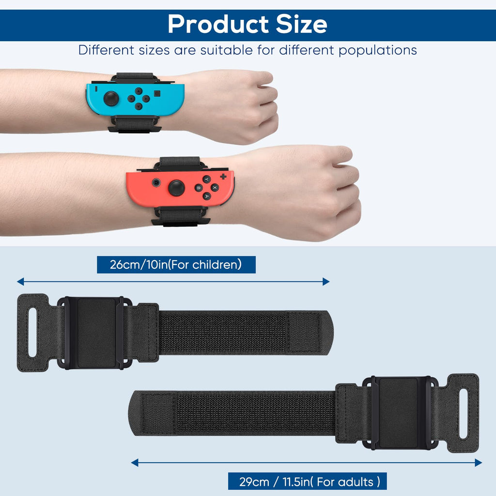 Armbänder für Just Dance 2025, Zumba Burn It Upr schwarz [Auarte]