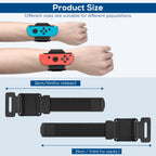Armbänder für Just Dance 2025, Zumba Burn It Upr schwarz [Auarte]
