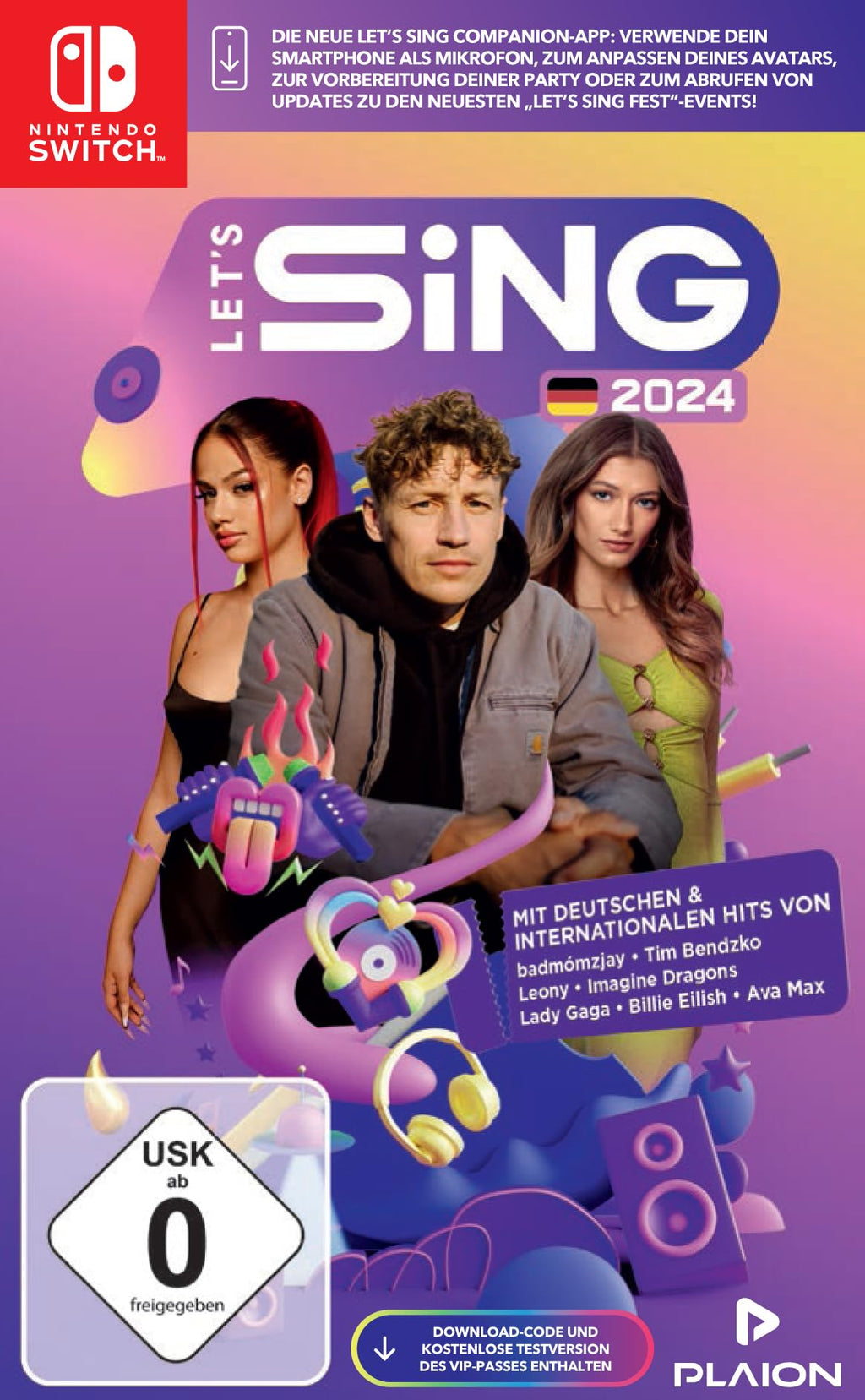 Let's Sing 2024 German Version "Item Cover May Vary" [Ravenscourt]