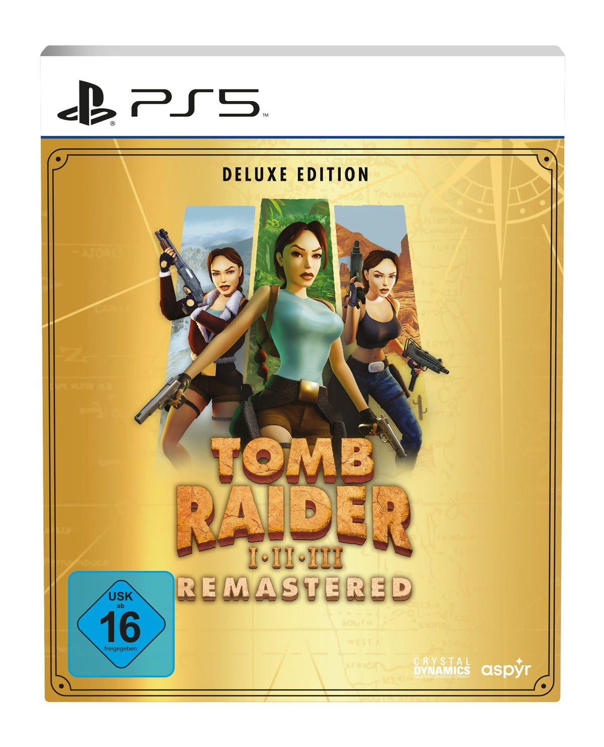 Tomb Raider 1-3 Remastered (DE) — Deluxe Edition