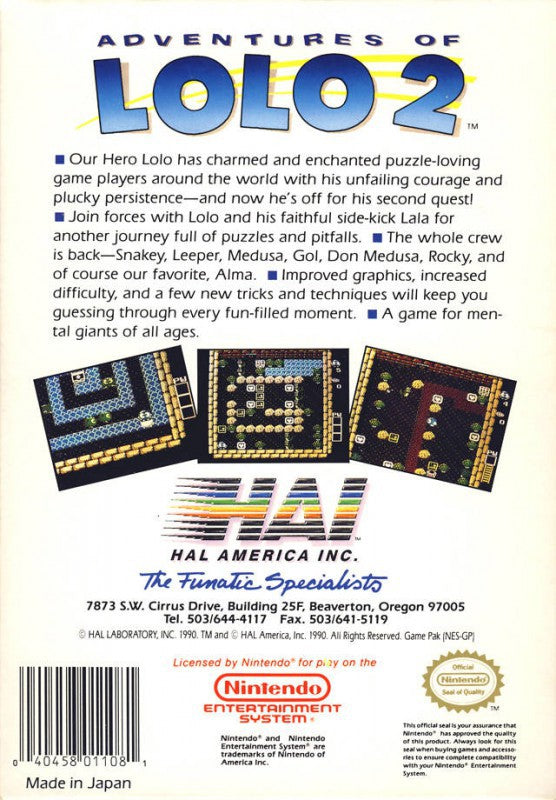 Adventures of Lolo 2 (US)