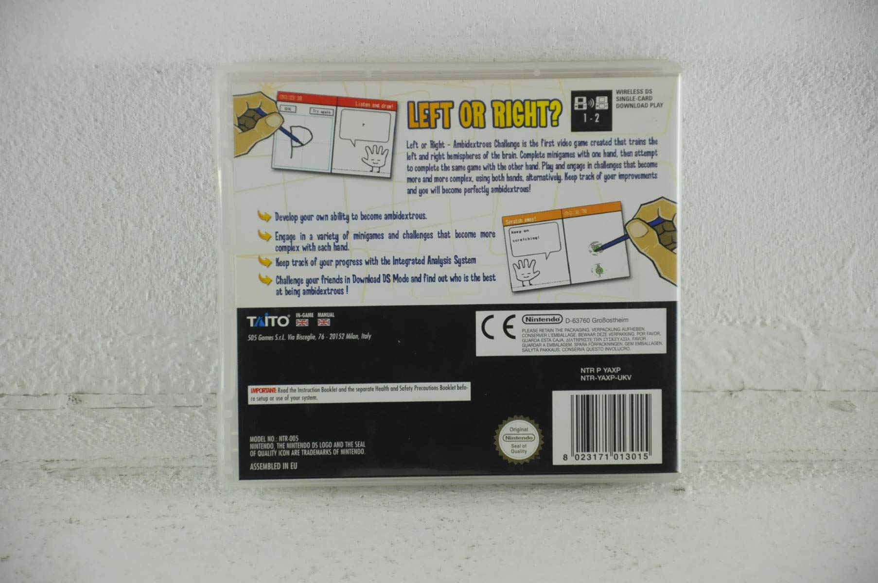 Left or Right: Ambidextrous Challenge (GB)