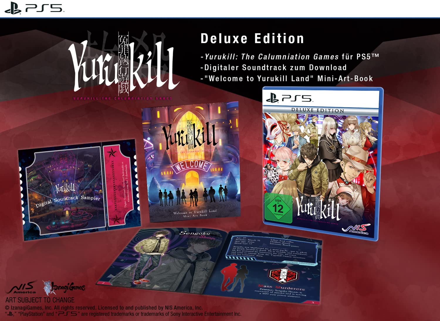 Yurukill: The Calumniation Games (DE) — Deluxe Edition