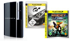Konsole 80GB GT5 Prologue + Ratchet & Clank Edition + Original Controller