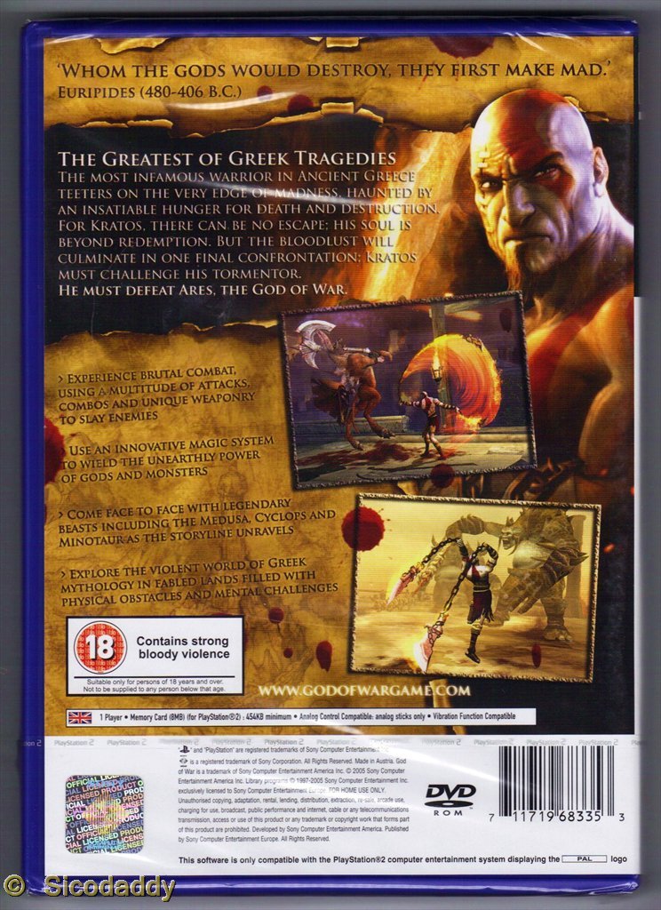 God of War 1 (GB)