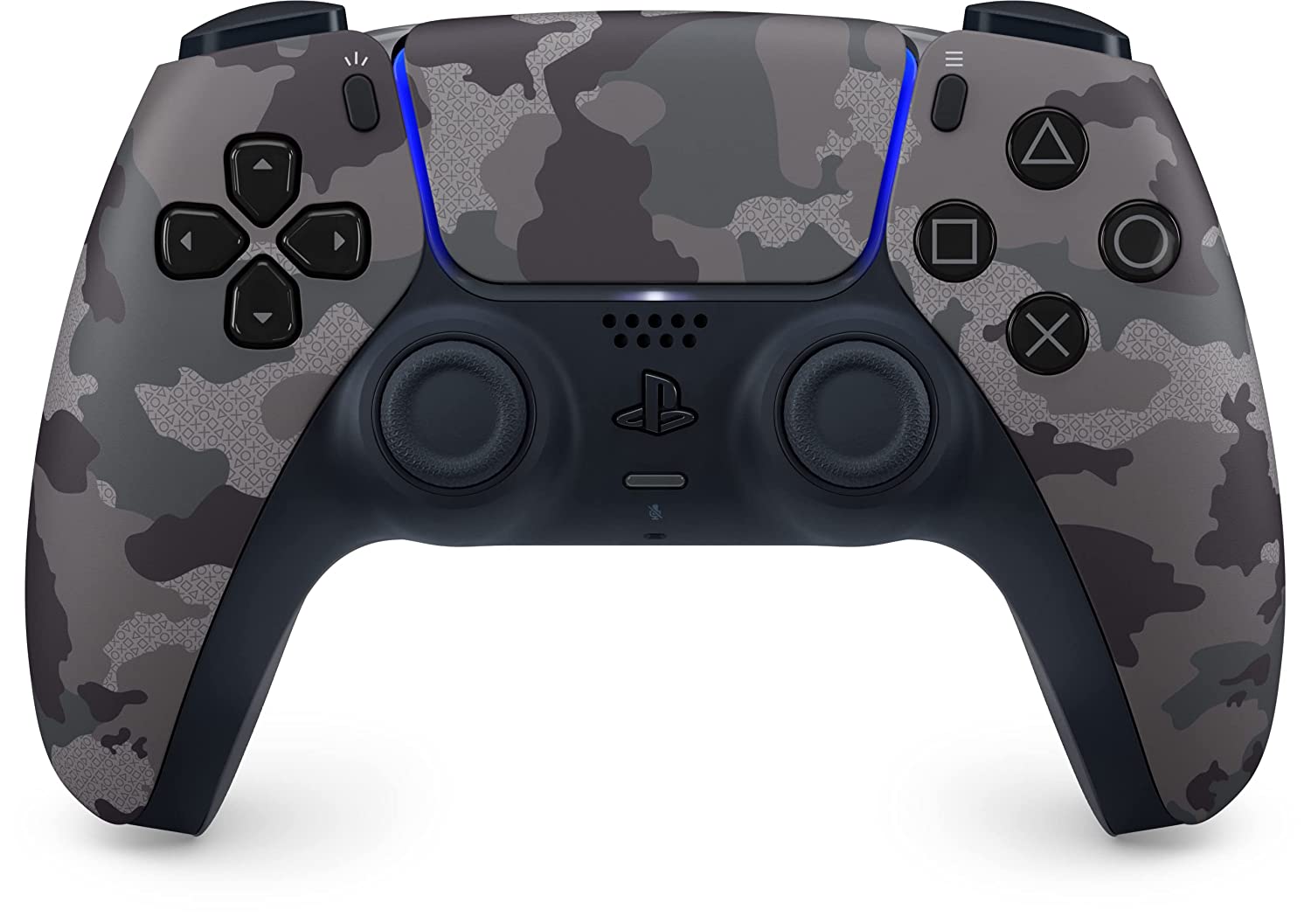 Original DualSense Controller Grey Camouflage — Grau-Camouflage