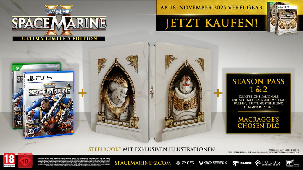 Warhammer 40.000: Space Marine II / 2 Ultima (DE) — Limited Edition