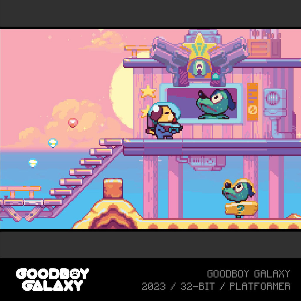 Goodboy Galaxy & Witch n Wiz Cartridge