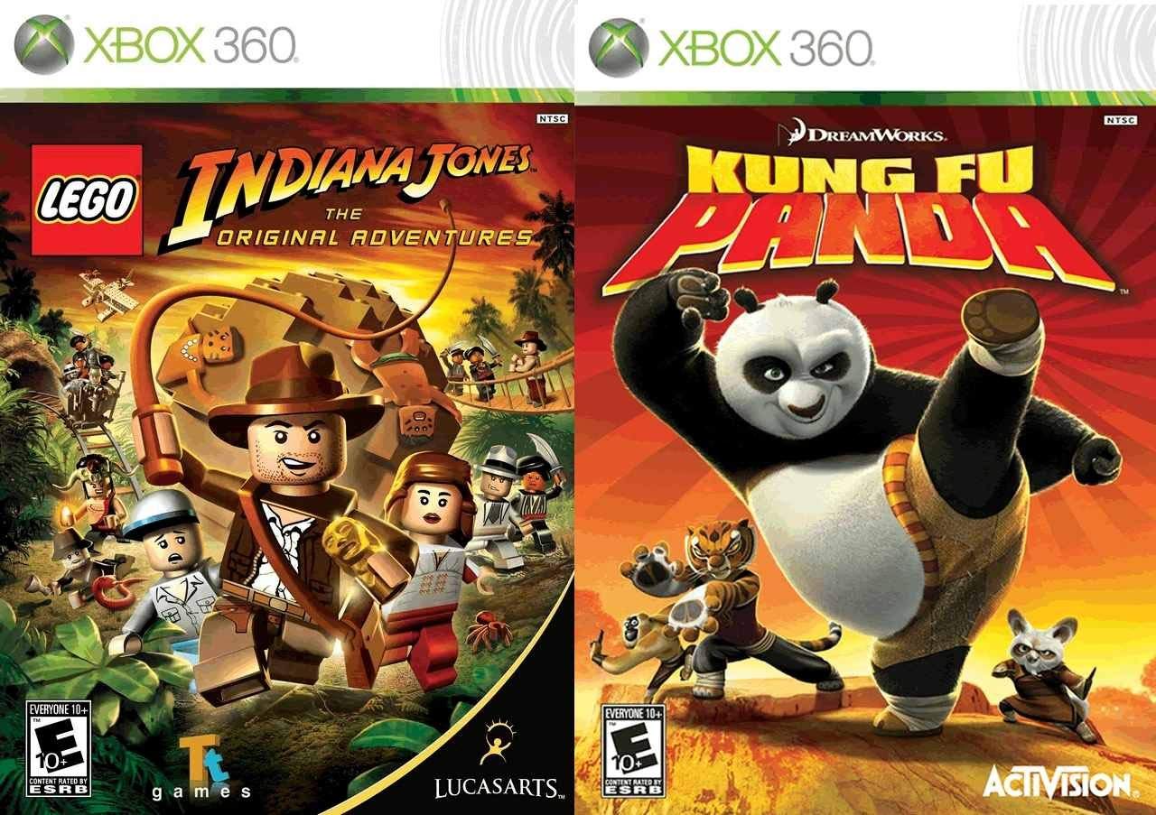 2 in 1 LEGO Indiana Jones & Kung Fu Panda (US)